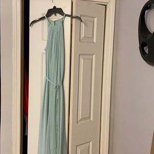 David’s Bridal Mint Bridesmaids Dress